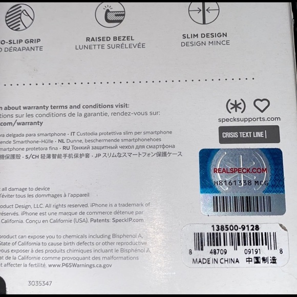 Speck Presidio2 Grip for iPhone 12 Pro Max (6.7") Case - Coastal Blue new in box - Picture 1 of 2